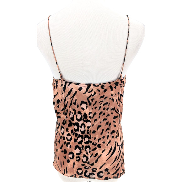Y2K Paige‎ Cicely Silk Leopard Mobwife Maximalist Glam Fairy Grunge Camisole XS - Picture 5 of 14
